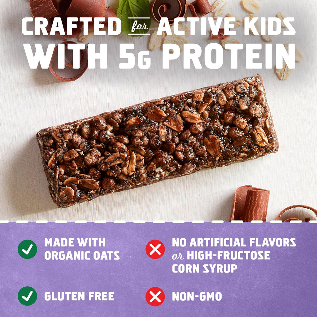 Zbar Protein Chocolate Flavored Mint Crispy Snack Bars, Gluten Free Protein Bars