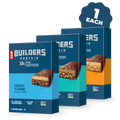 CLIF BUILDERS Protein Bar Bulk Variety Pack, 36 Bars