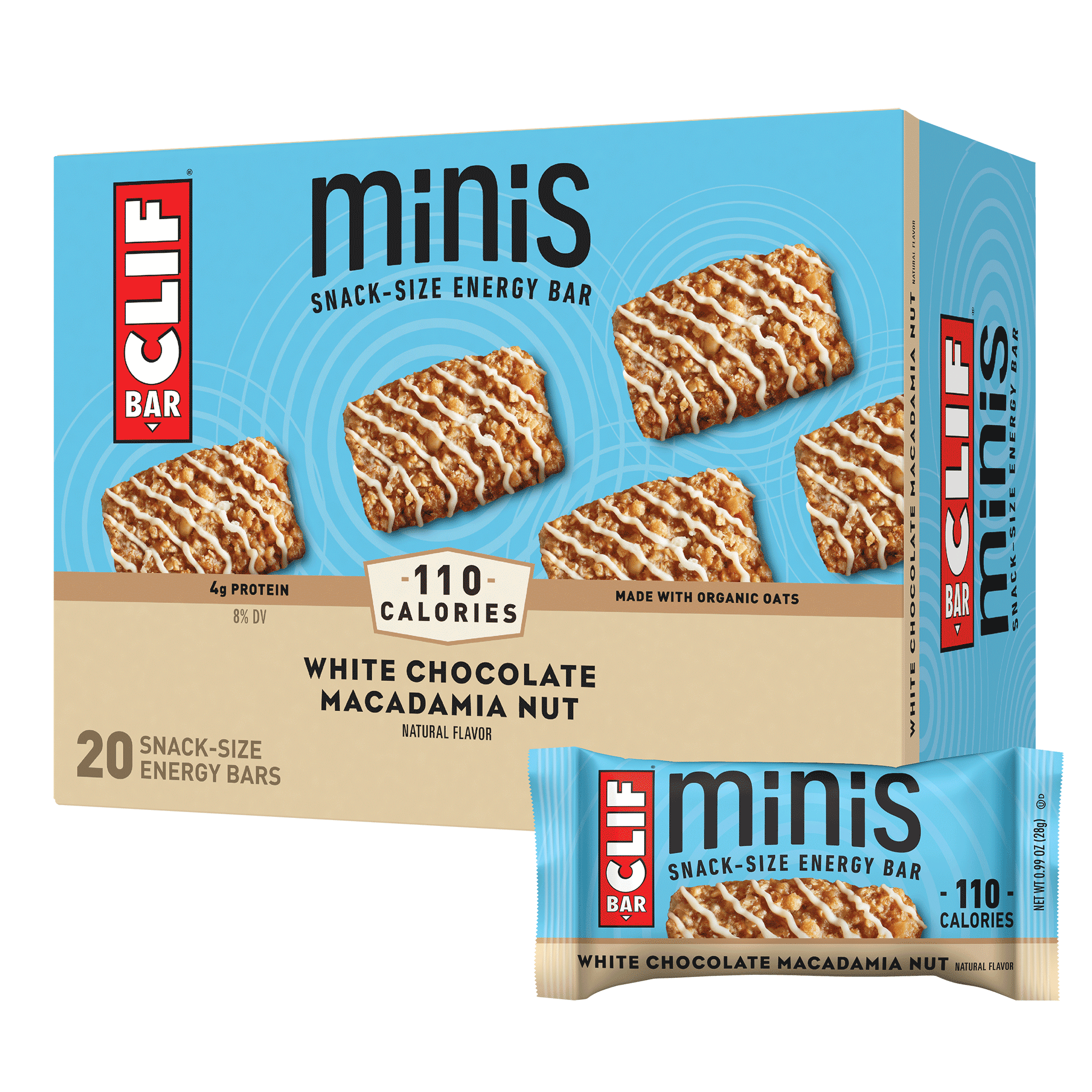 White Chocolate Macadamia Nut Flavor Minis