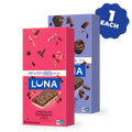 LUNA Bar Chocolate Cupcake Flavor & Chocolate Peppermint Stick Flavor Variety Pack, 30 Bars