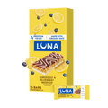 LUNA Bar Mash-Ups LemonZest + Blueberry Flavor Gluten Free Snack Bars, Non-GMO Protein Bars
