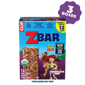 Zbar Chocolate Chip Soft-Baked Energy Snack Bars, Organic Granola Bars Multi-Pack, 36 Bars
