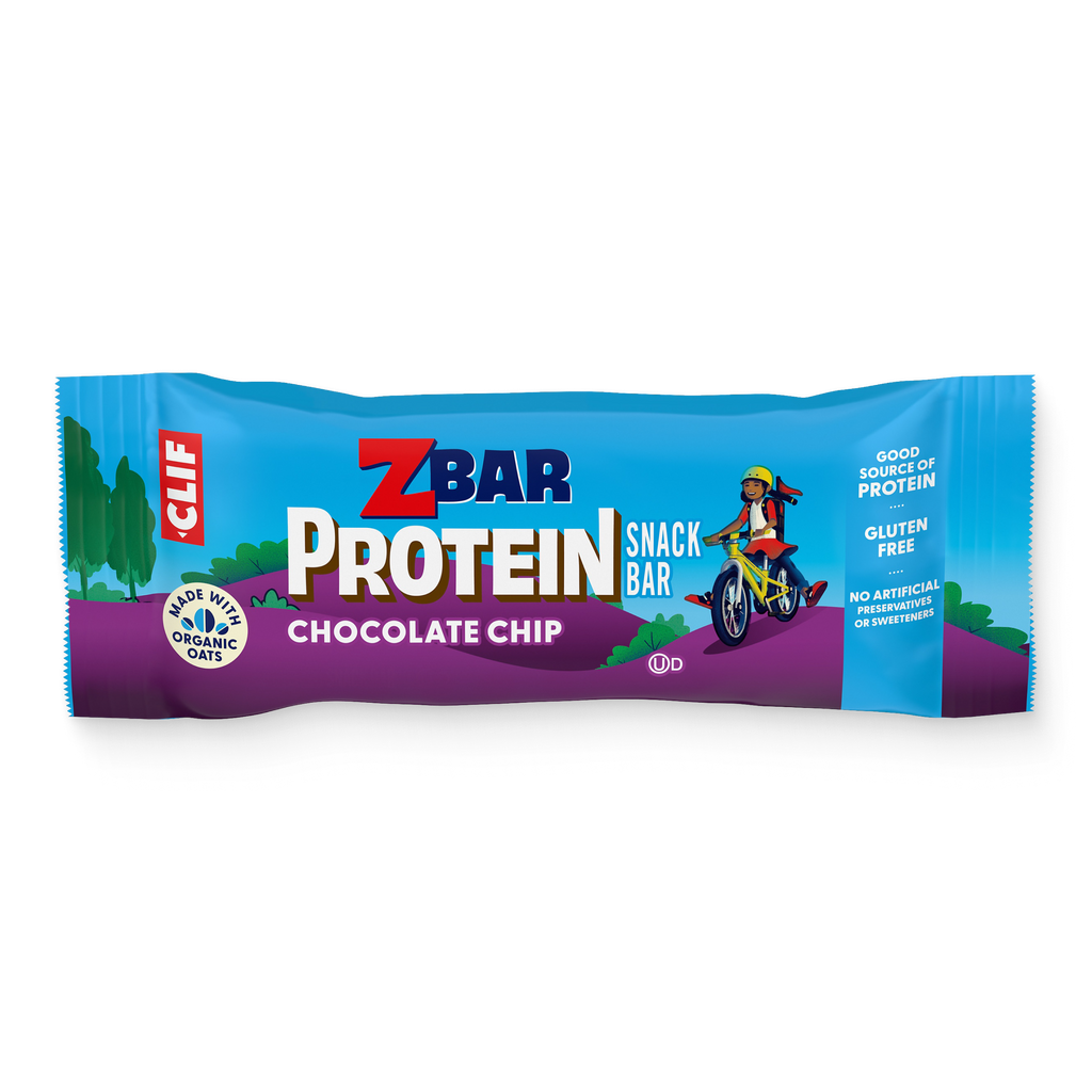 Zbar Protein Chocolate Chip Crispy Snack Bars, Gluten Free Protein Bars